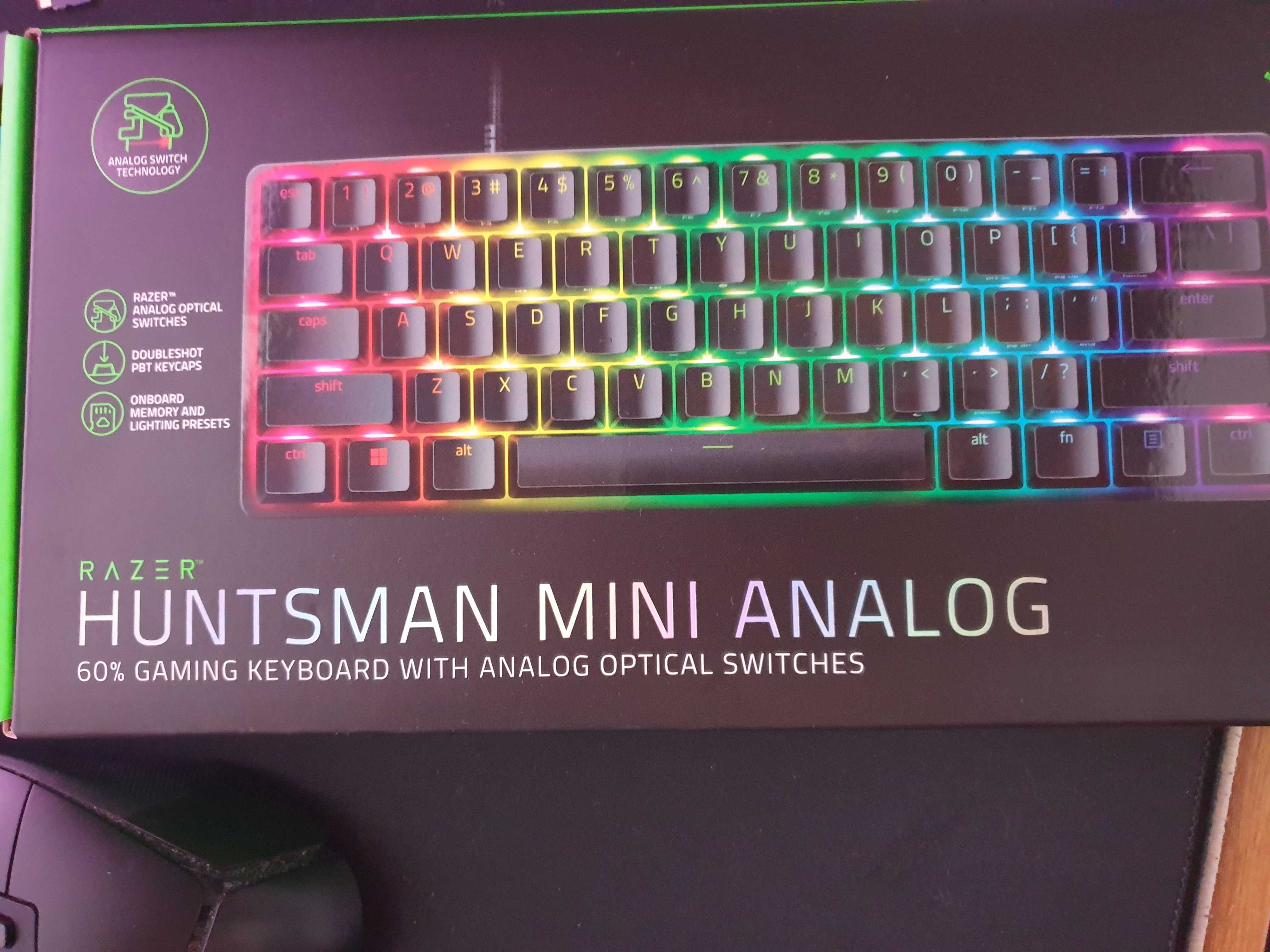 Teclado Razer Huntsman mini Analog (NOVO com garantia)