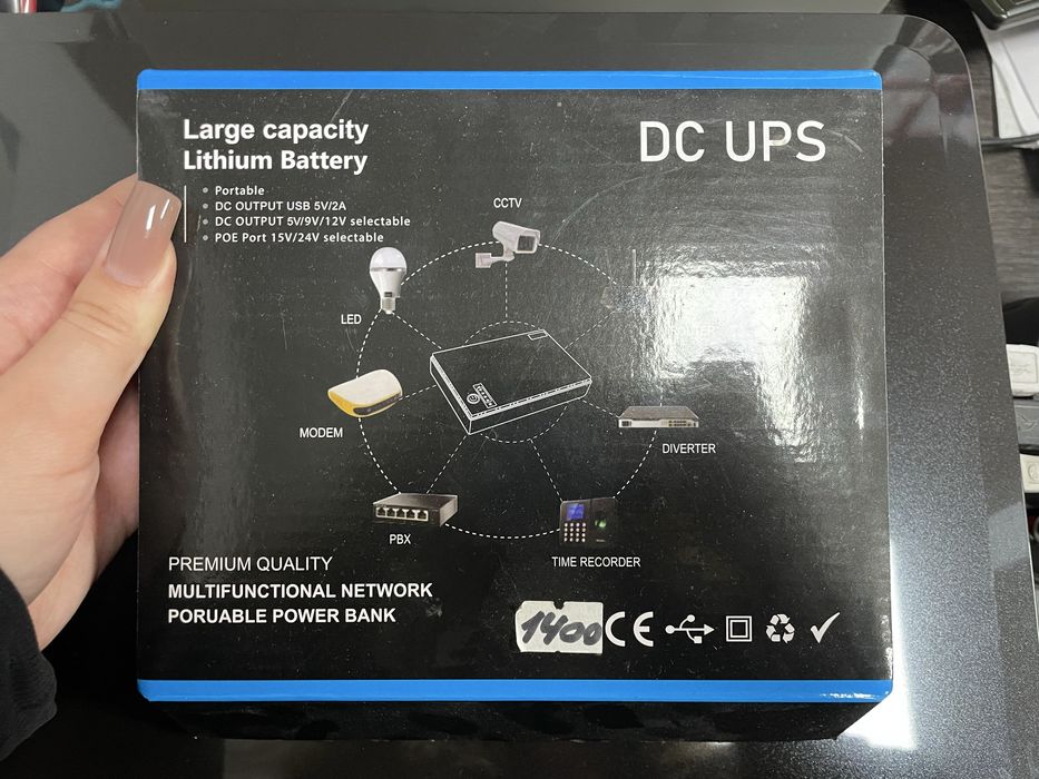 Источник бесперебойного питания Дбж - ups 10400 mAh