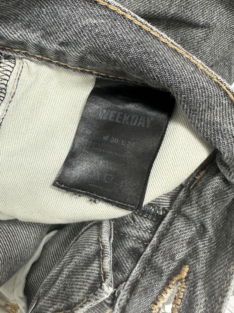 weekday grey baggy jeans