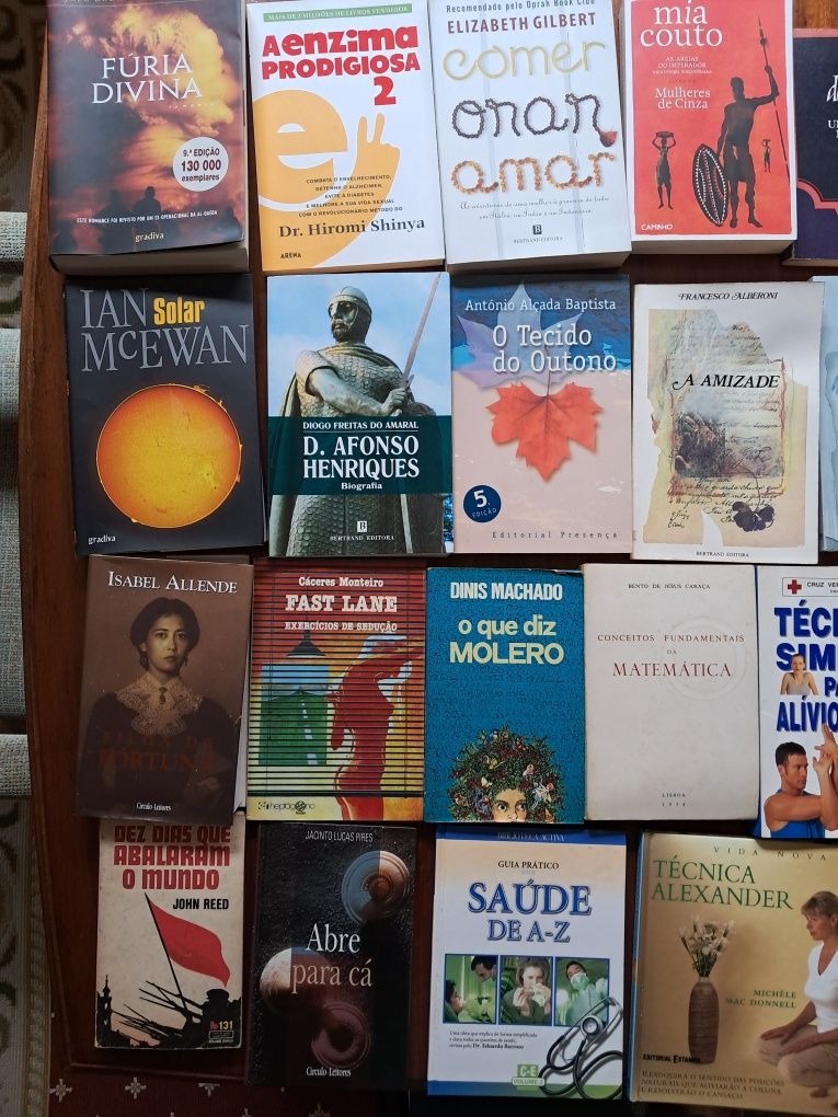Livros de vários autores