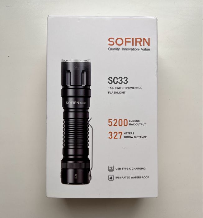 Sofirn SC33 5200 lumens