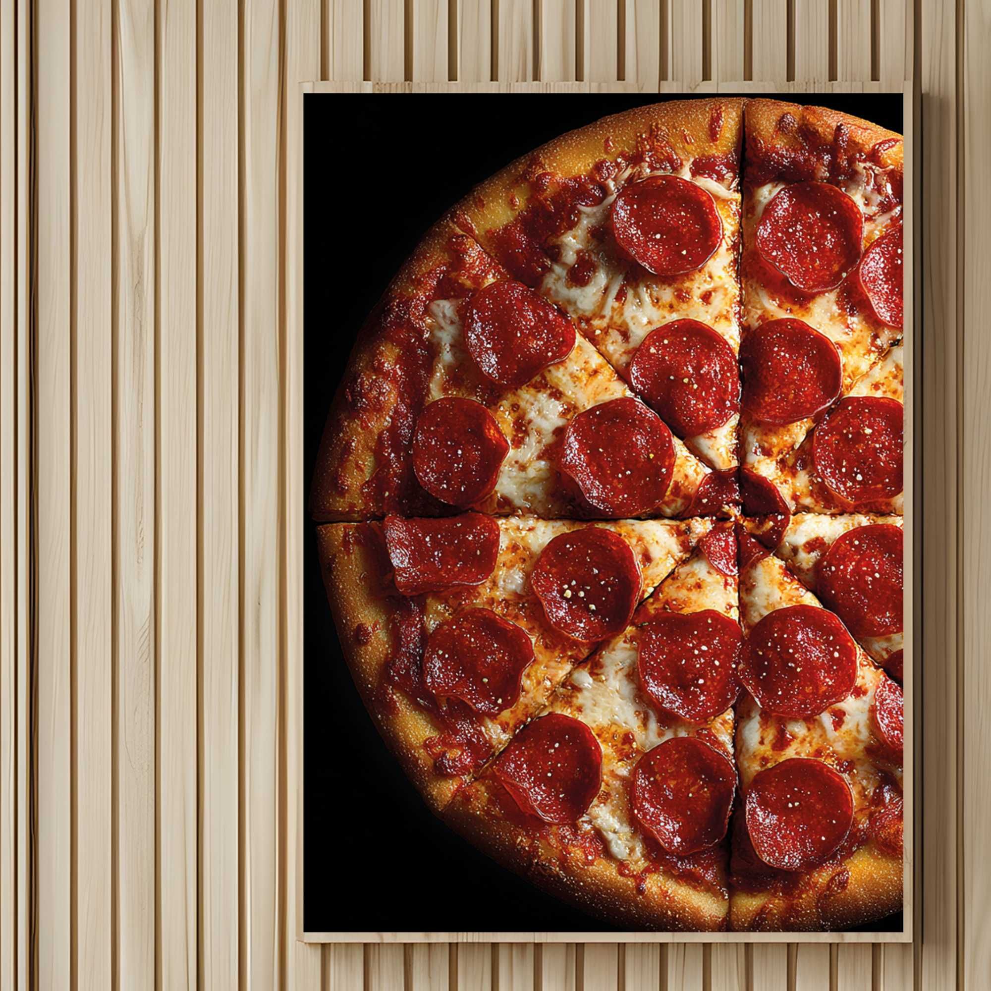 plakat pizza, plakat reklamowy pizza, obraz pizza, pizza