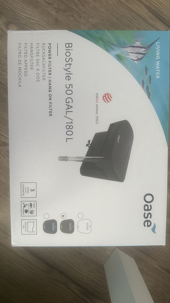 Biostyle 180 L filtr akwarium oase Nowy