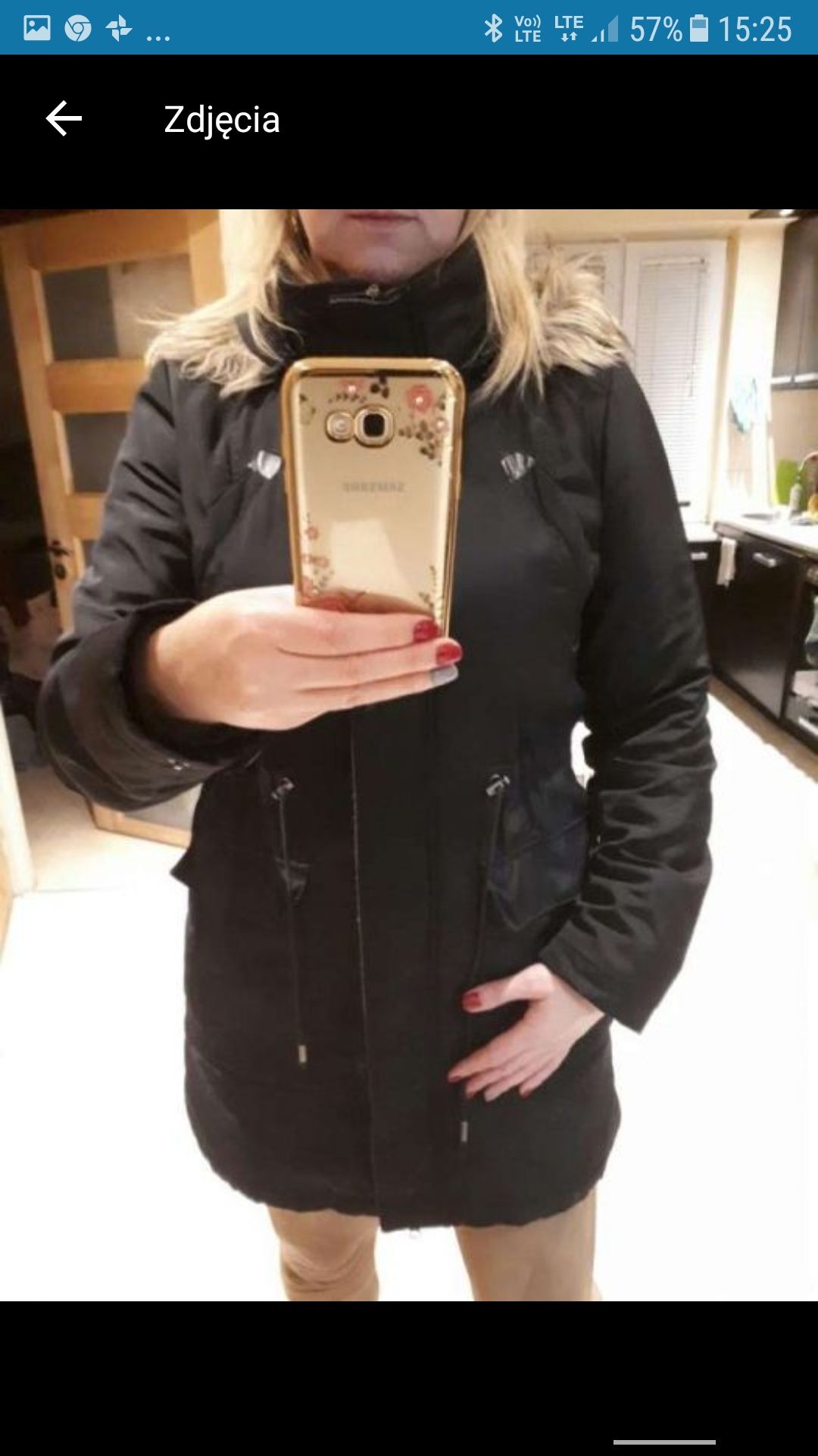 Kurtka płaszcz parka Reserved
