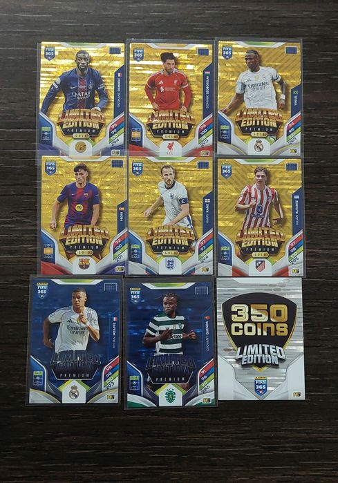 Fifa 365 limited edition Premium Gold Mbappe Pedri Vinicius