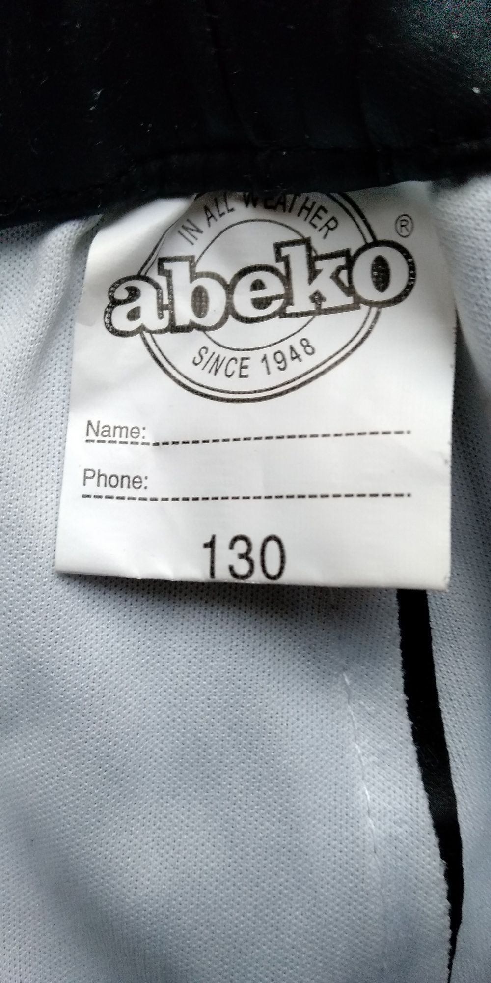 Грязепруф дождевик непромокайка детский abeko