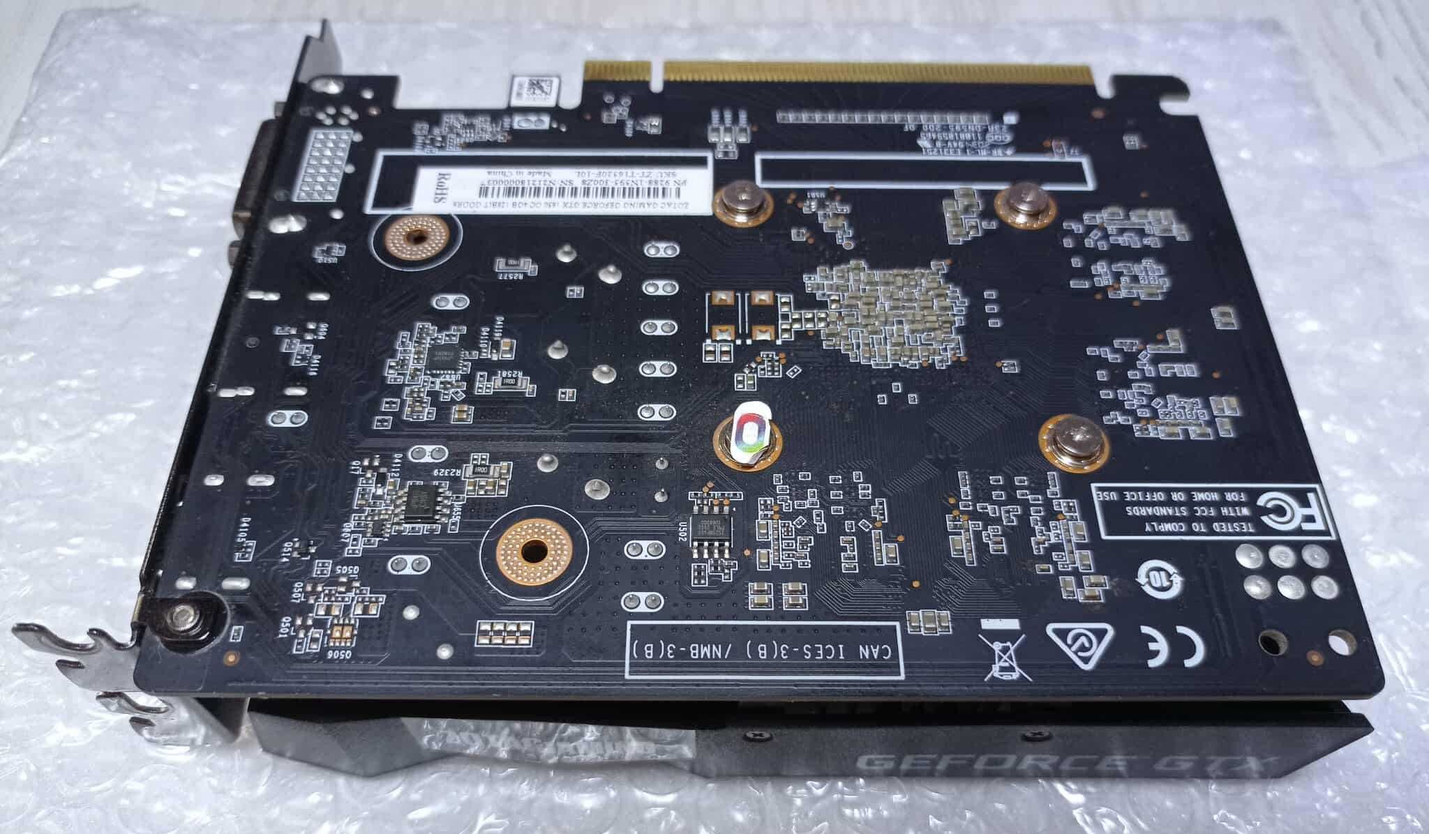 Видеокарта Zotac GAMING GeForce GTX 1650 OC (ZT-T16520F-10L)
