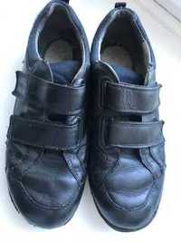 Кожаные черные туфли ricosta для мальчика 33р Ricosta