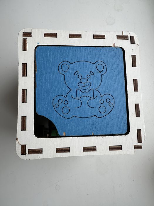 Бізікуб, бізі куб,деревʼяний сортер, деревяні іграшки