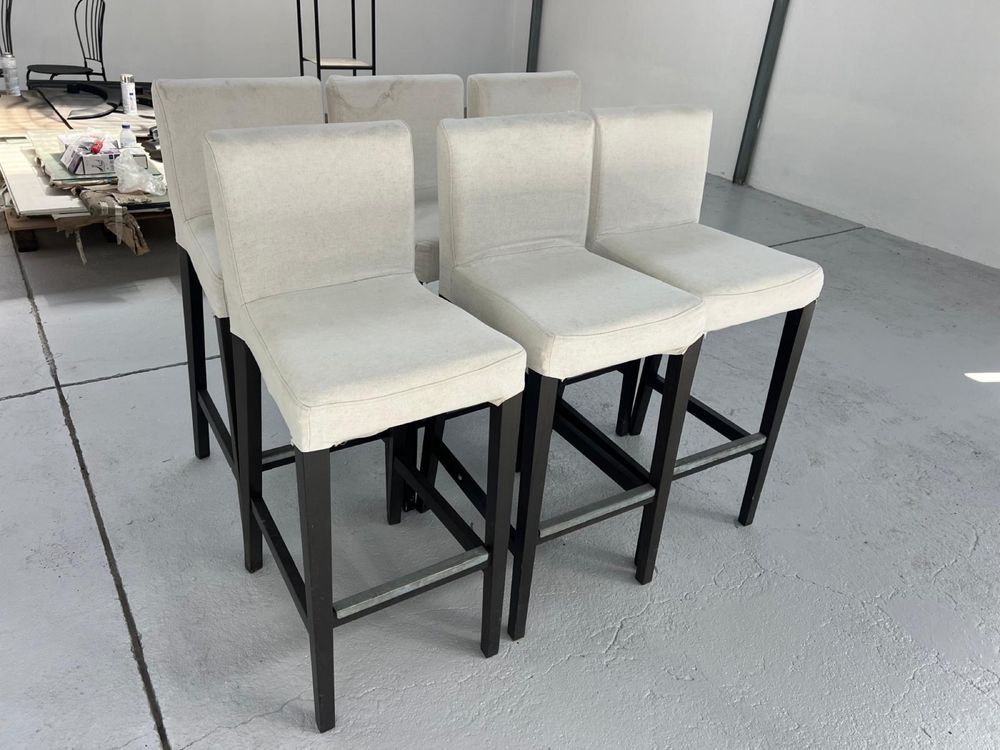 6 cadeiras altas ikea em bom estado