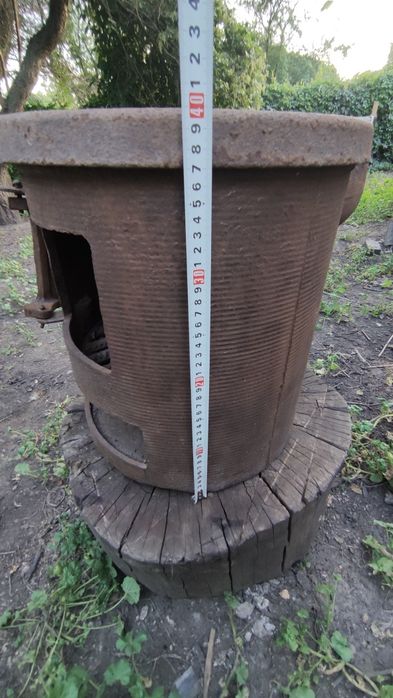 Буржуйка чугунная СССР