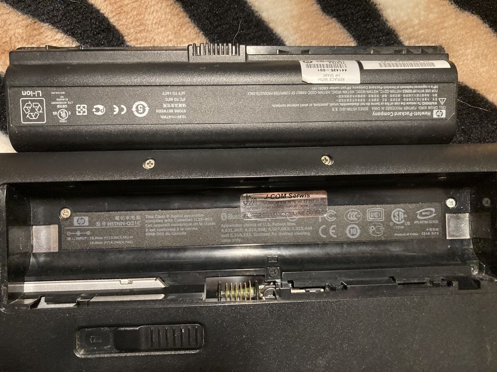 HP pavilion dv6000 model: dv6376ea