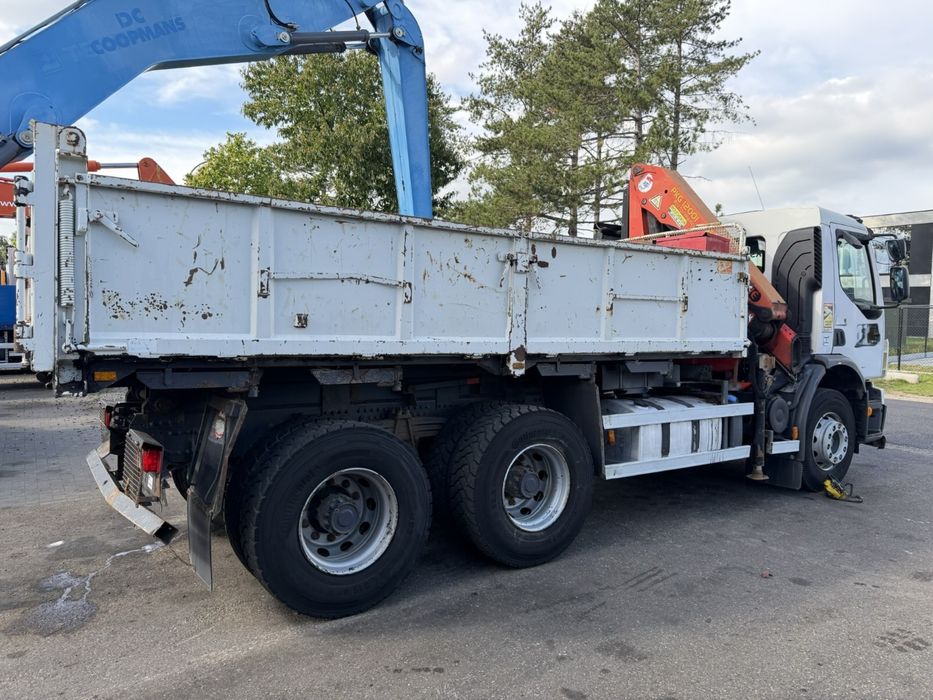 VOLVO FE320 6x4 GRUA E BASCULANTE COMANDO SÓ 380.000km ##OPORTUNIDADE#