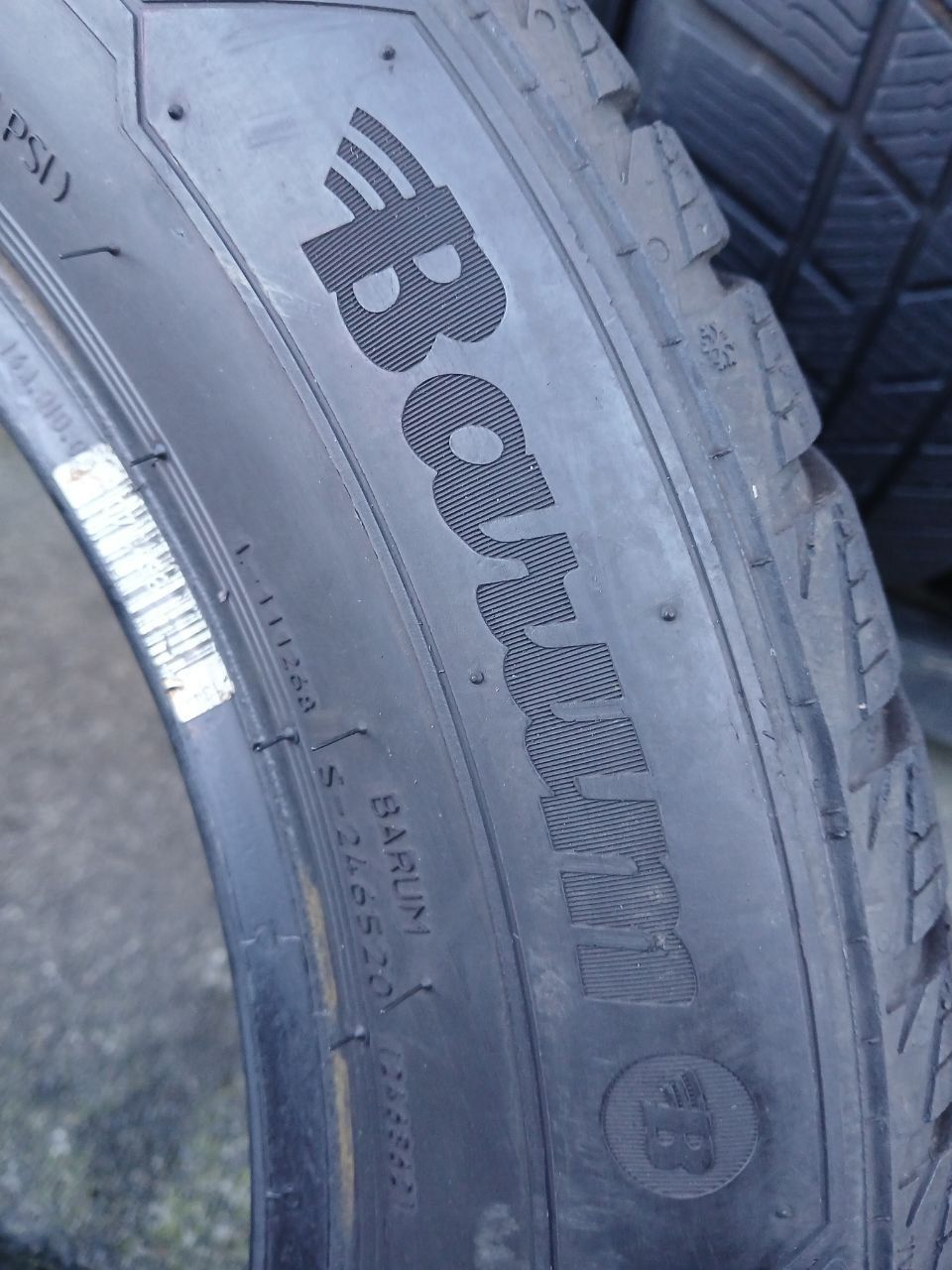 Шини Barum 185 60 R 15 4шт Зима (0140) Резина 2019рік