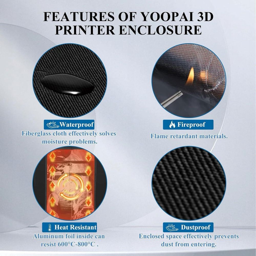 Obudowa namiot do drukarki 3D do Creality Ender