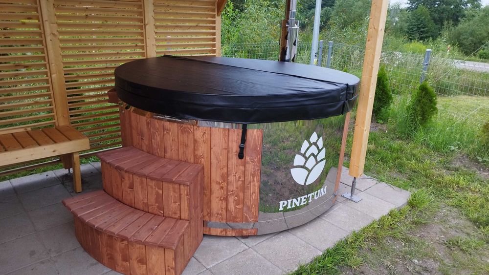 Balia ogrodowa z hydromasażem JACUZZI RUSKA BANIA