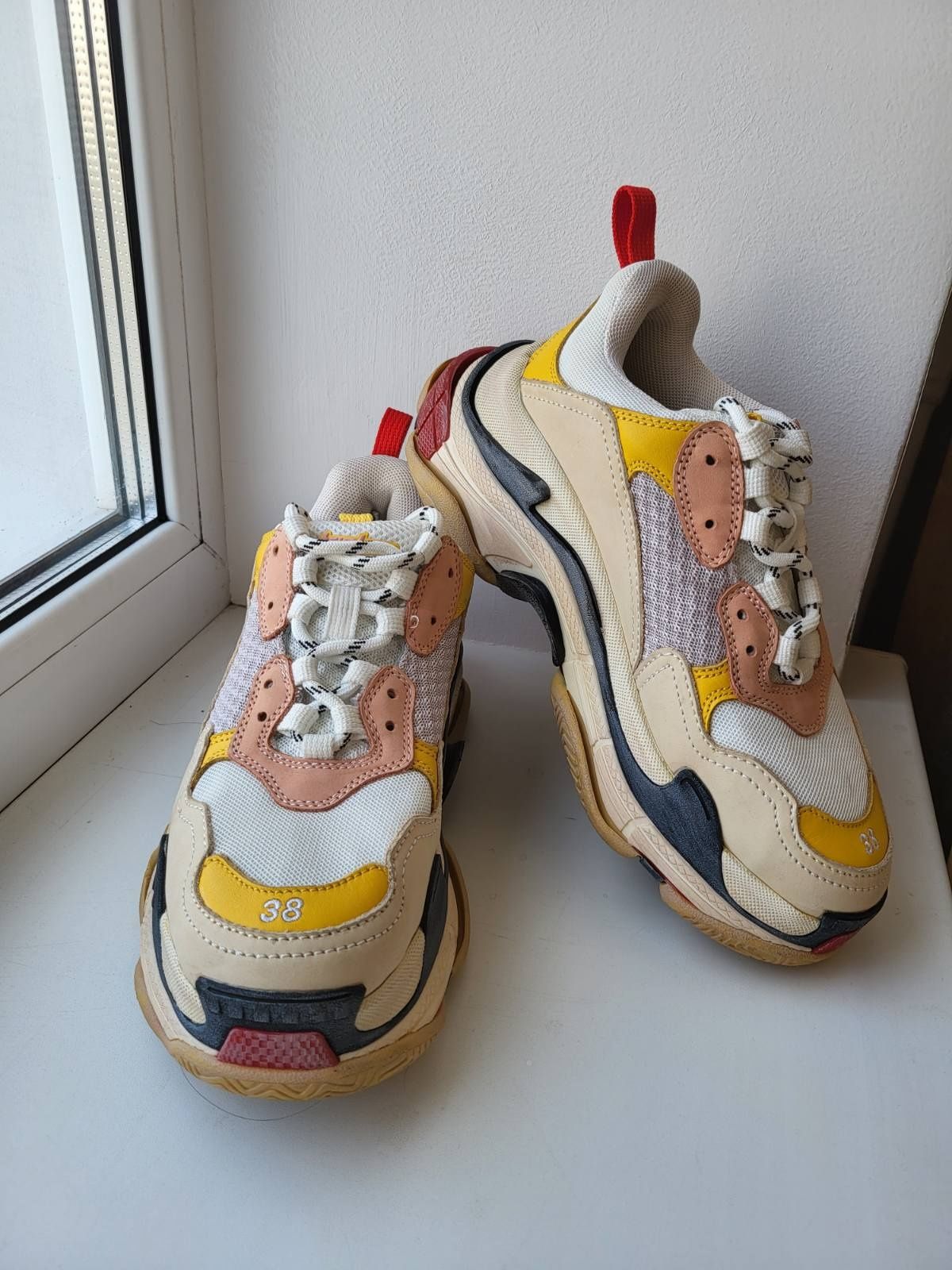 Кроссовки balenciaga triple s,люкс качество