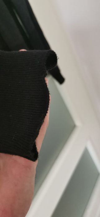 Sweter elegancki męski w paski livergy