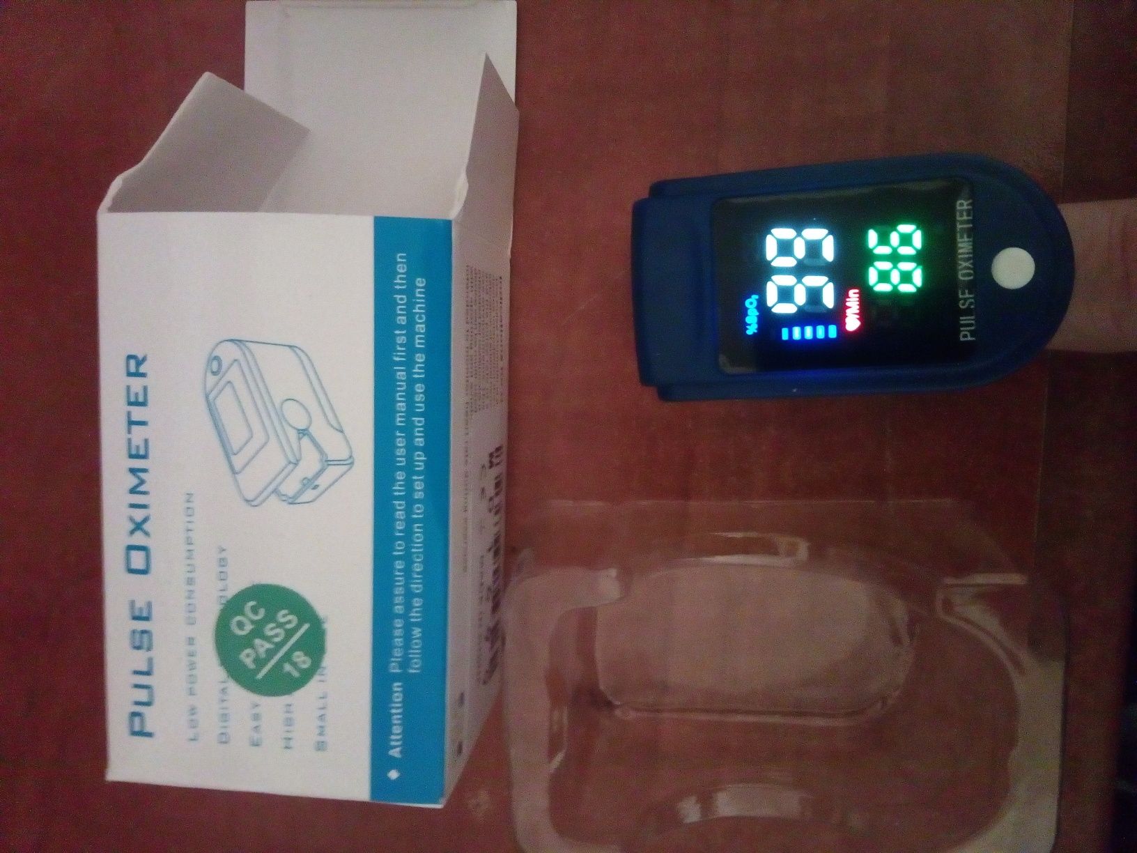 Oximeter pulse novo