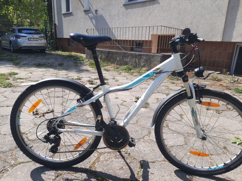 Rower młodzieżowy górski biały Kelly Vanity