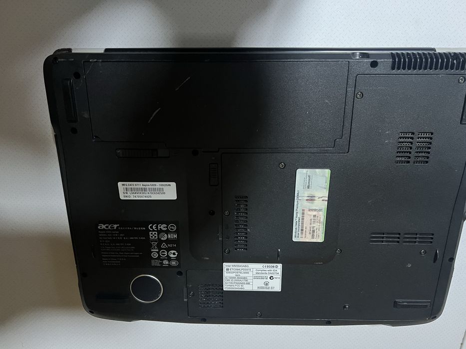 Portatil acer com carregador