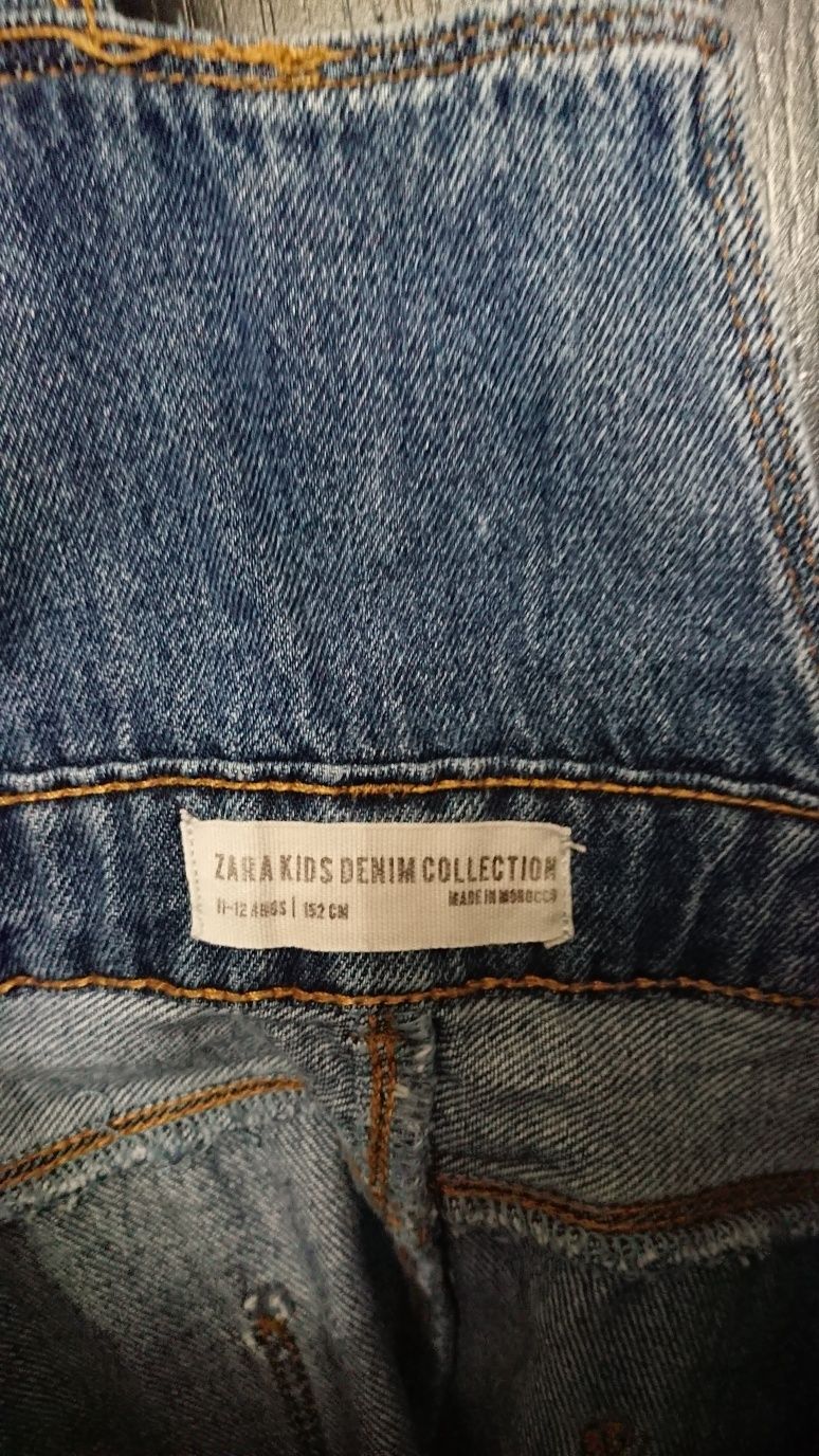 Zara, spódniczka ogrodniczka kopertowa