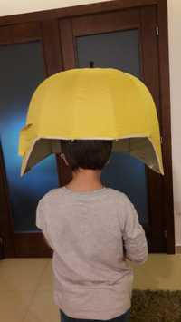Chapéu de Chuva de criança forma "capacete"
