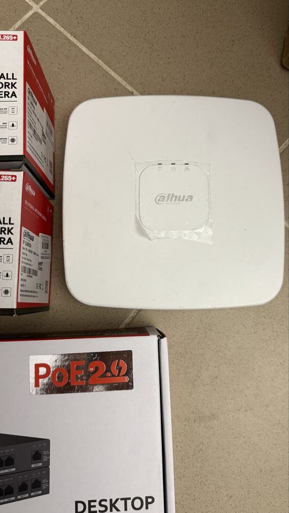 Zestaw monitoringu Dahua  gotowy do instalacji! Gwarancja Faktura