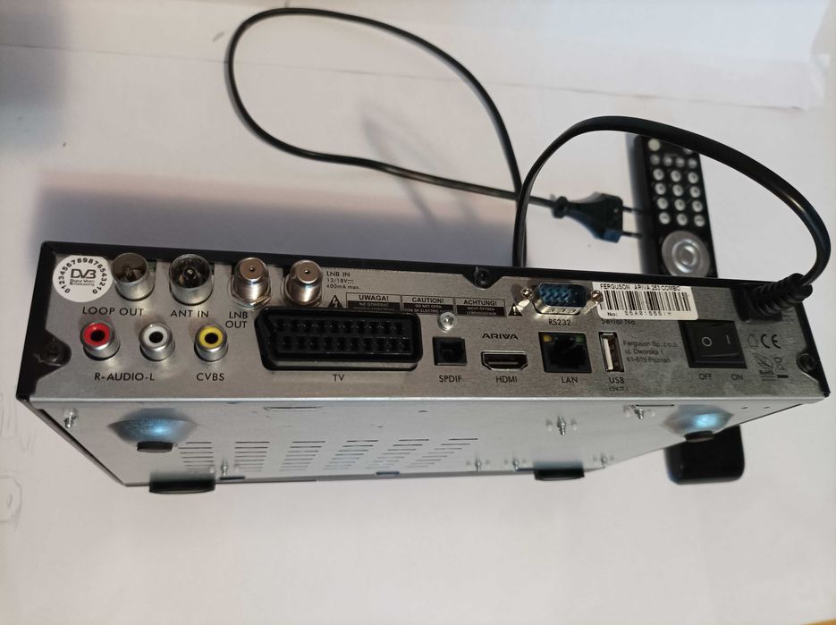 Tuner telewizyjny Ferguson ariva 253 combo