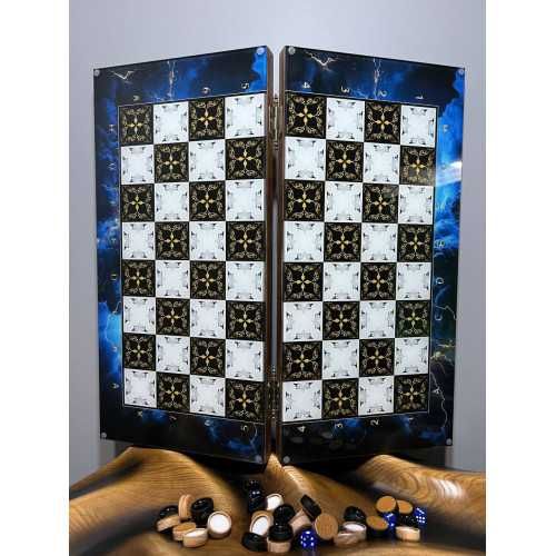 Шахматы и нарды / ручная работа / Высокое качество