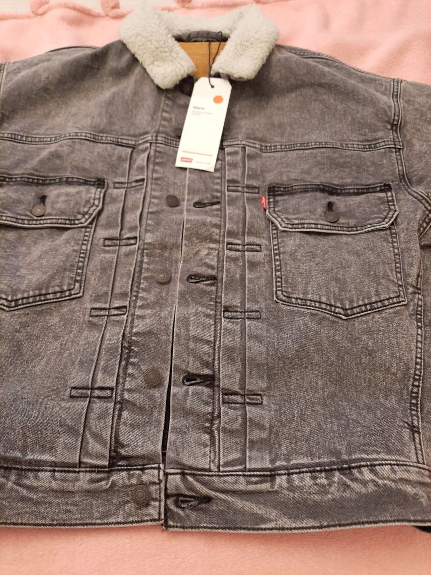 LEVIS kultowa kurtka jeansowa (katana) , rozm. s