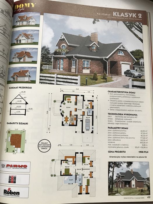 Projekty domów, ksiażka