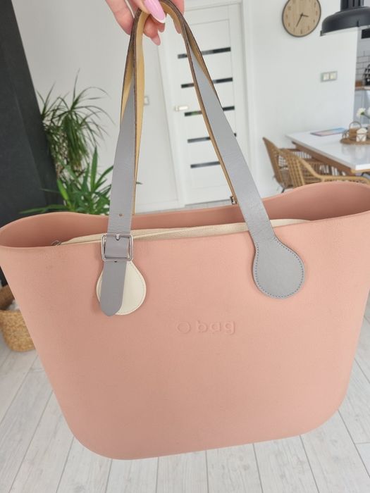 Obag torba shopper pudrowy róż