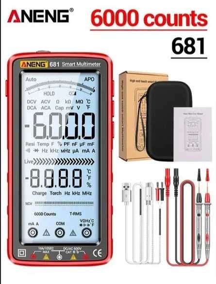 Цифровые автоматические мультиметры тестеры ANENG 683  и  ANENG 681