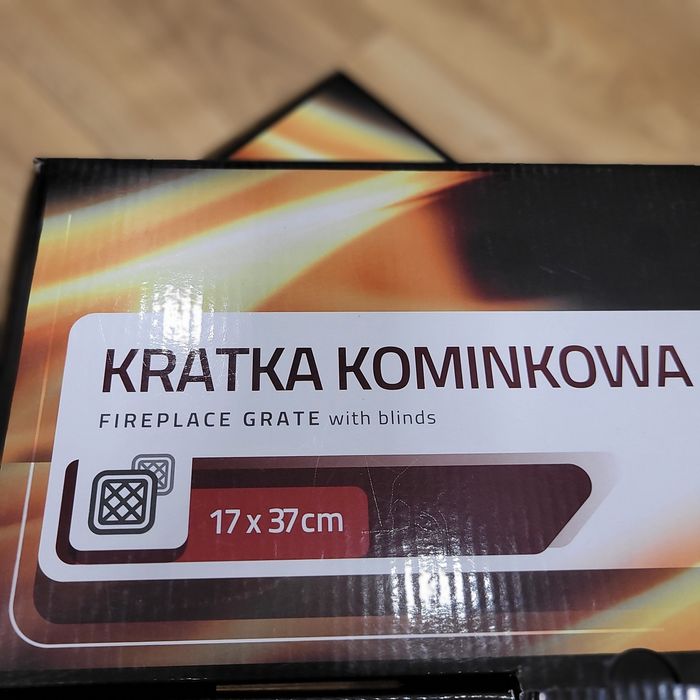 Kratki kominkowe 17x37 grafit