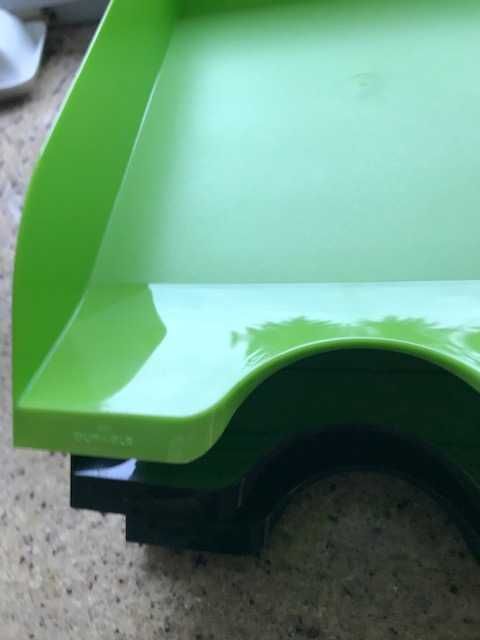Tacki na dokumenty Durable Basic w zielonym kolorze