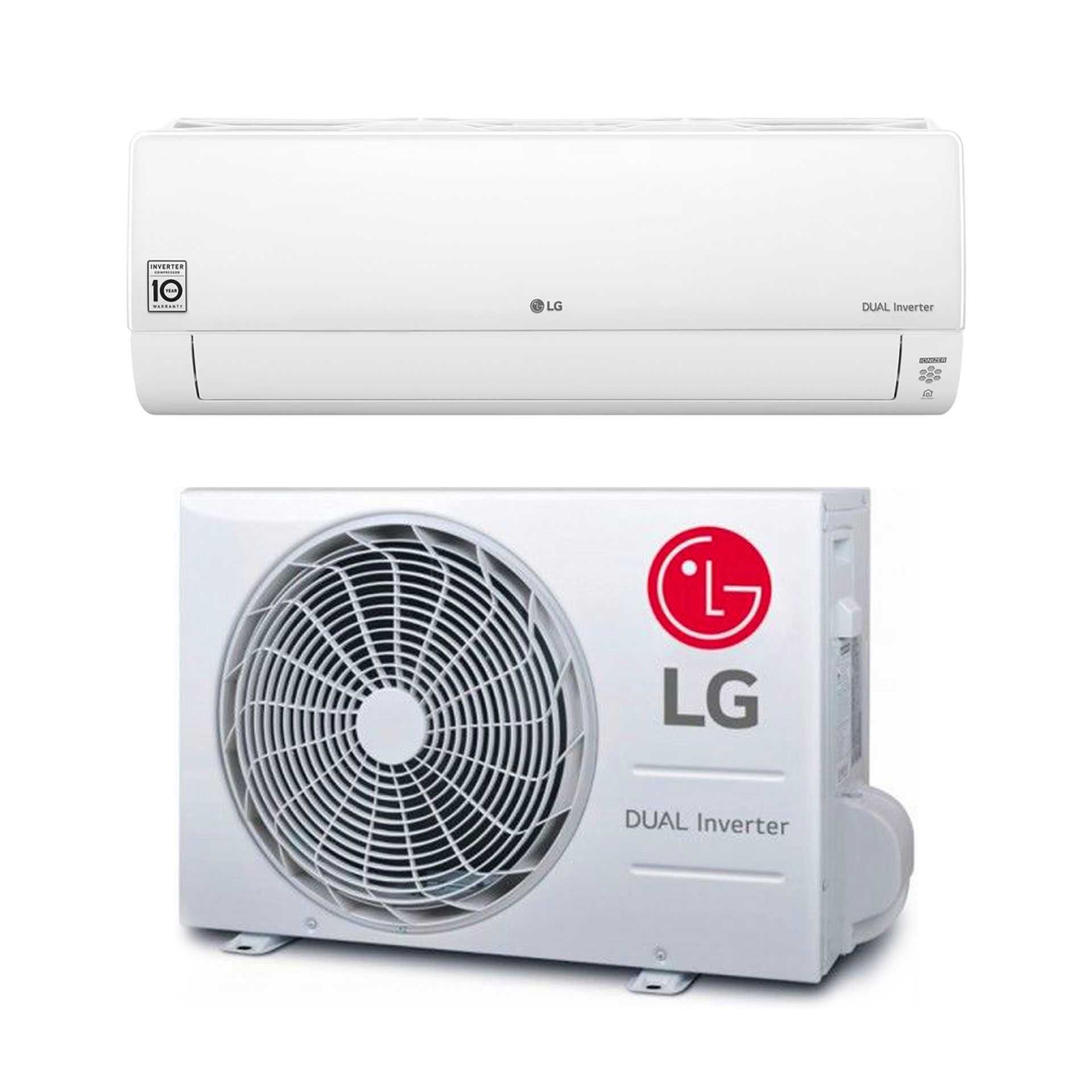 ar condicionado LG inverter (R32) ,c/ instalação incluída