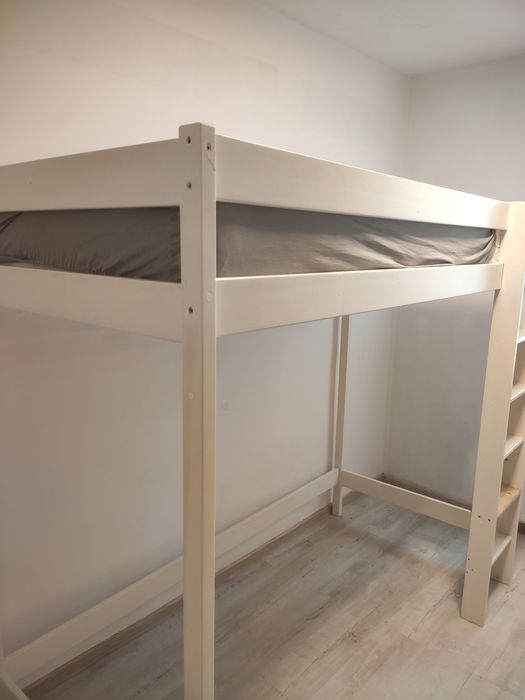 Łóżko piętrowe antresola 90 x200 cm  z materacem premium 24 cm.