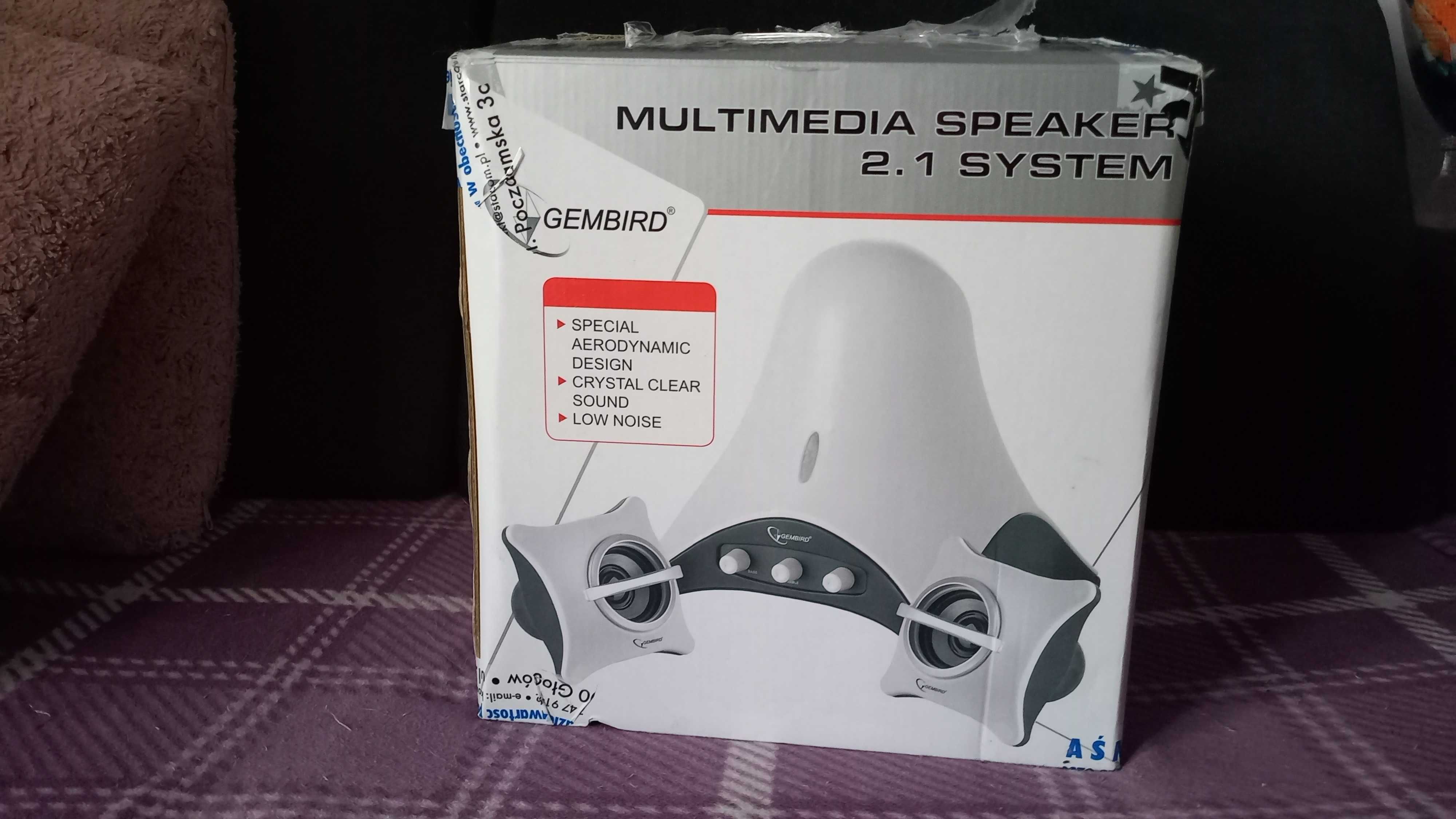 Gembird Multimedia Speaker 2.1 system 31W RMS , WHITE (SPK901)