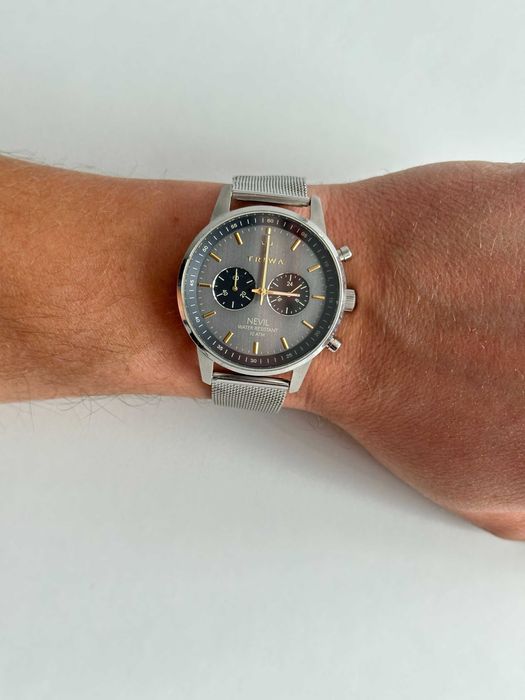 Чоловічий годинник Triwa Smoky Newil - Chronograph