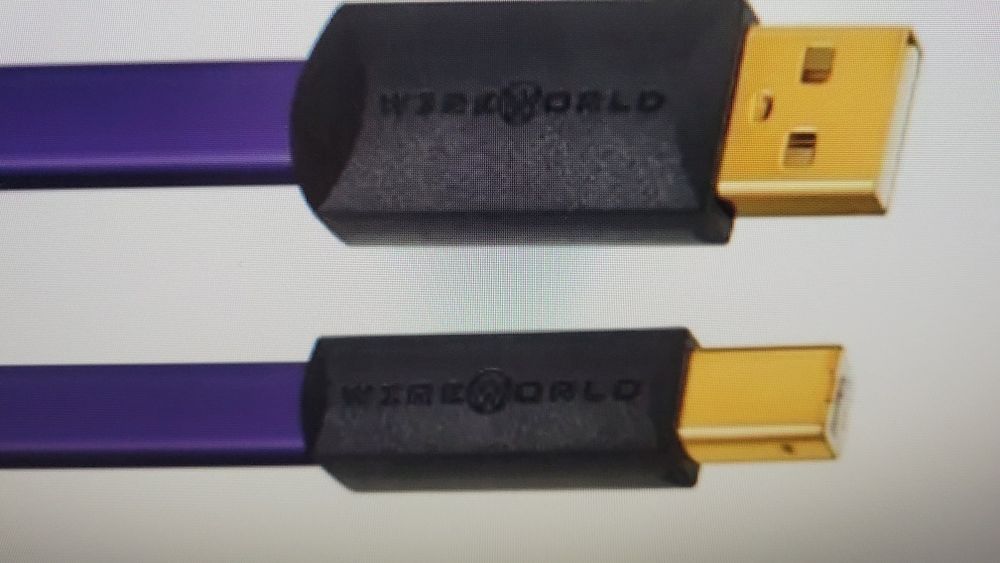 Kabel WireWorld Ultraviolet Audio przewód USB  A B