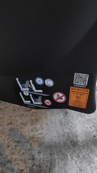 Fotelik samochodowy Britax Romer Max-Way Plus