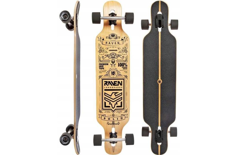 Deskorolka Longboard RAVEN Solid ABEC9