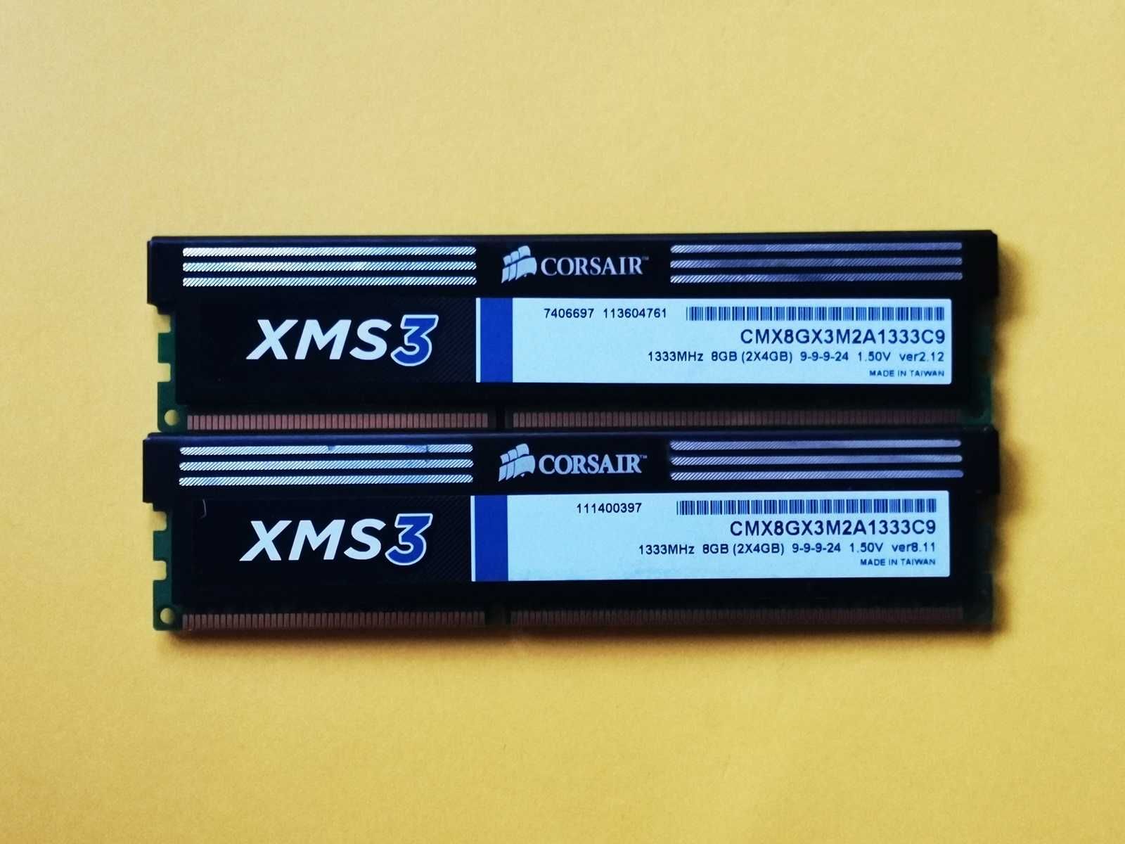DDR3 8GB CoRsaiR xMs3 10600 -Komputer