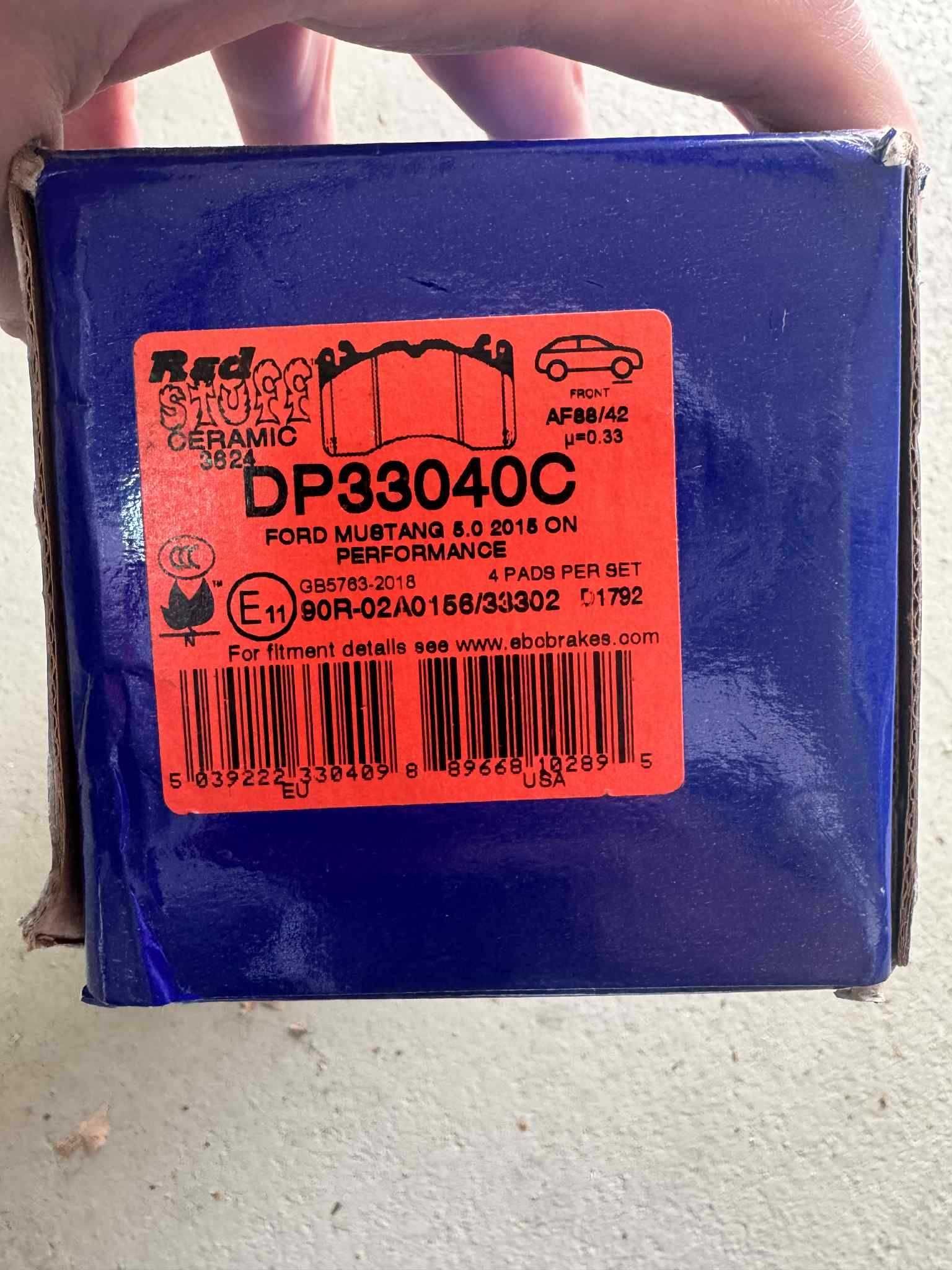 Klocki hamulcowe EBC DP33040C