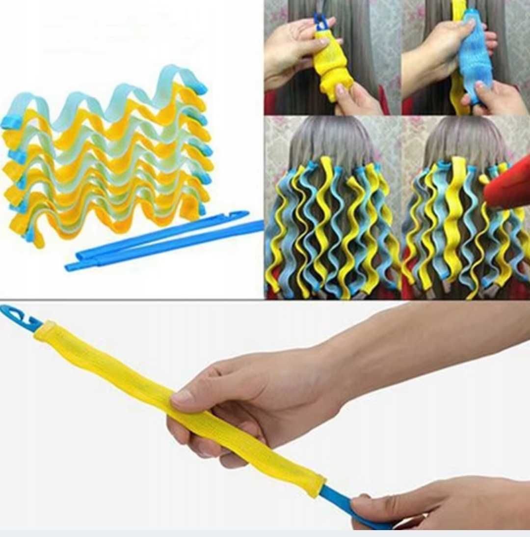 Wałki do kręcenia włosów papiloty do włosów 55 CM XL 36sztuk