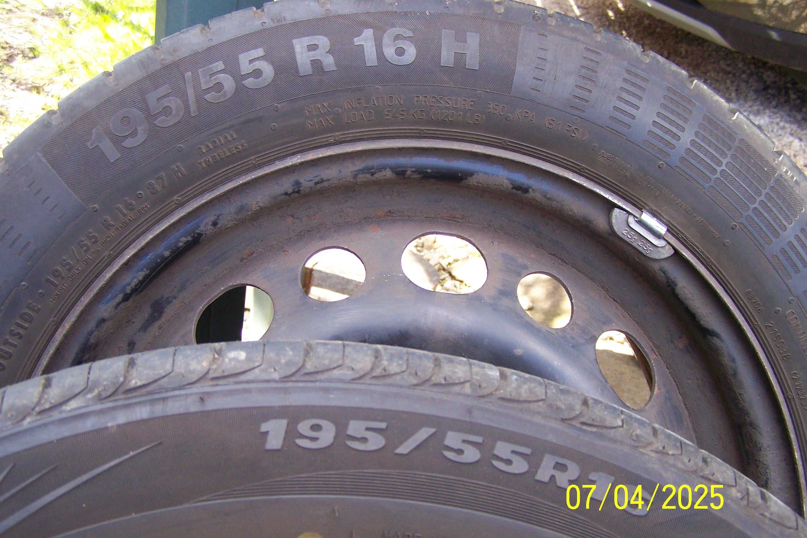 opony lato 2023/18  195/55/16 felgi peugeot 207 307 zima alpin  gratis