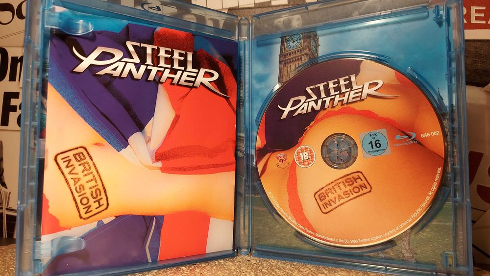 Steel Panther - British Invasion Live Koncert na Blu-ray