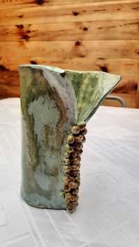 Vintage,śliczny wazon z ceramiki Artystycznej.
