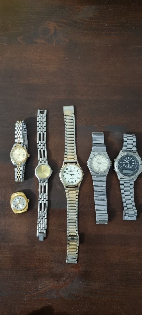 Stare zegarki 6szt